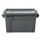 Rubbermaid Commercial Storage Tote W/ Lid, 14 gal, 27-4/5 in L x 27-1/2 in W x 10-7/10 in H, Gray, Plastic FG9S3000GRAY - alternate 4